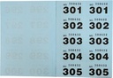 PUKKA TICKETBLOK 1-1000