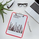 WOW KLEMPLAAT PS A4 ROOD