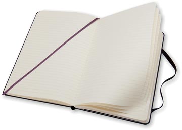 NOTITIEB HARD LARGE LIJN ZW