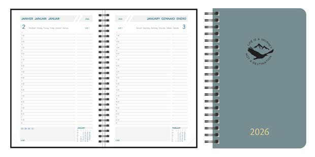 AGENDA DAILLY SPIRAAL