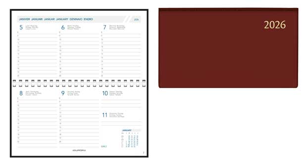 AGENDA NOVOPLAN SETA SPIRAAL