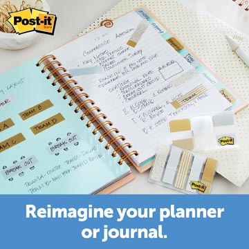 POST-IT INDEX 5X20 TABS METAL