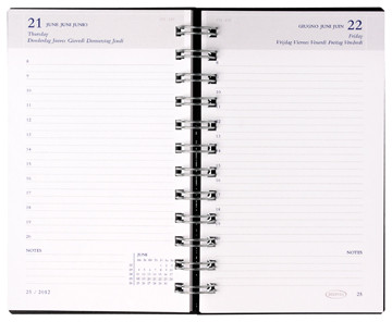 AGENDA BREPOLS BREFORM POLYPROP ZWART