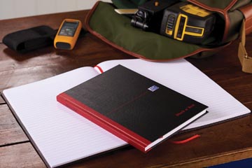 OXFORD BLACK RED SCHRIFT A5 L