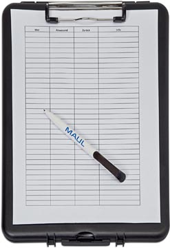 MAUL KLEMBORDKOFFER SLIM A4ZW