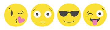 NOTES EMOJI 30V 70X70 PK2