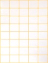 ZWECK ETIKETTEN (22X18MM, -)