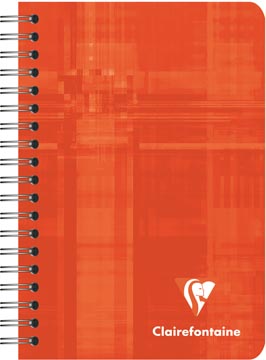 NOTITIEBOEK SPIR 95X140 ASS Q5