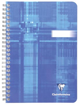 NOTITIEBOEK 14,8X21 SPIR L ASS