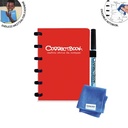 CORRECTBOOK A6 GELIJND ROOD