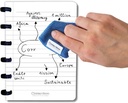 CORRECTBOOK A6 GELIJND ROOD
