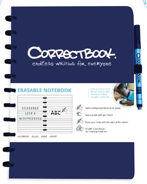 CORRECTBOOK A4 GELIJND MAR BL
