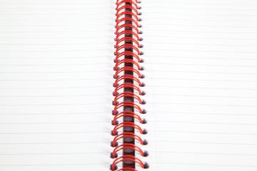 BLACK RED SPIRAAL KARTON A4 L