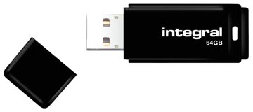 INTEGRAL USB2 64GB ZWART