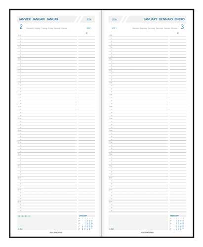 AGENDA 1D/BL. GEL. 32X13