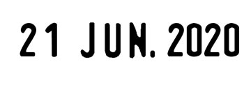 DATUMSTEMPEL TRODAT 5MM FR.