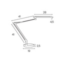 UNILUX MAMBOLED 2 LAMP ZWART