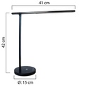 UNILUX DIVA LAMP ZWART