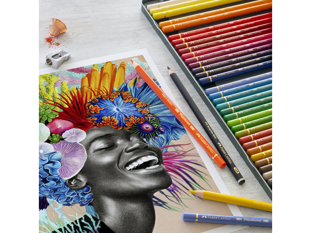 Faber Castell Kleurpotlood Fc Polychromos Assorti Etui A 36 Stuks