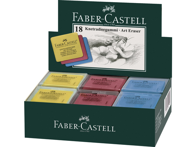 Faber Castell Kneedgum 3 Kleuren
