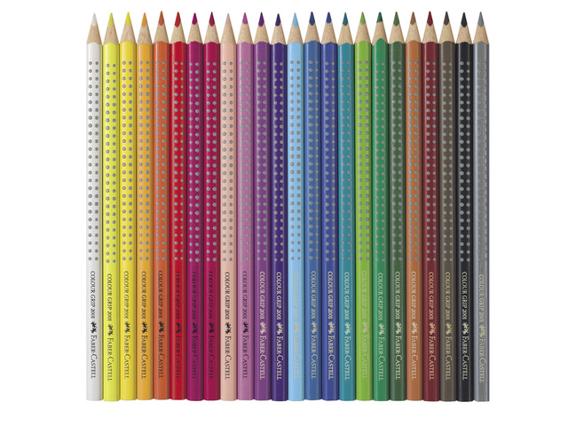 Faber Castell Kleurpotlood Grip 2001 metalen etui 24 stuks