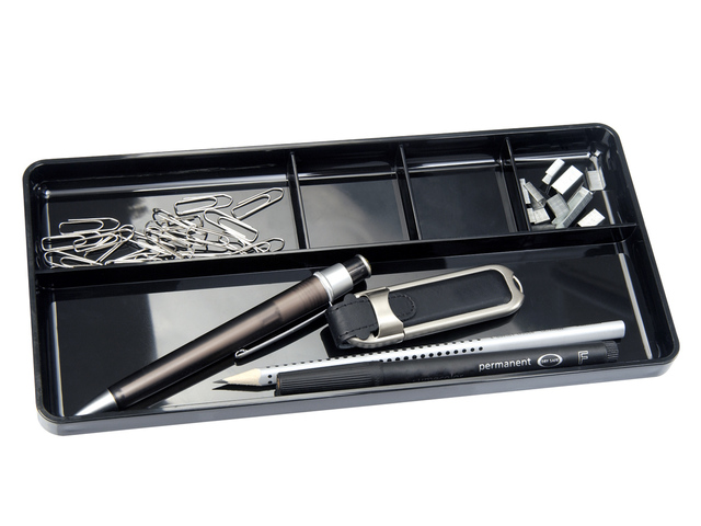 Pennenbak Han 5-Vaks Zwart