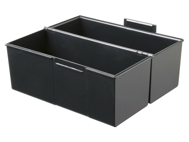 Kaartenbak-fichebak Han Breed A5 Kunststof Zwart