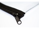 Etui Kangaro transparant 125x200mm zwarte rits