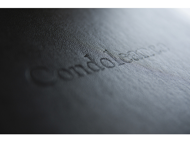 CONDOLEANCE ALBUM