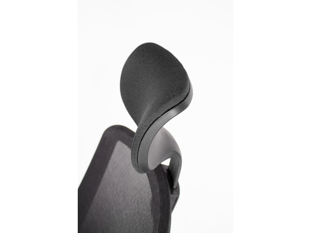 Bureaustoel Linea Tekna 01/PT, zwart, met hoofdsteun