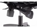 Bureaustoel Linea New Malice 01, zwart, met 1D armleuning