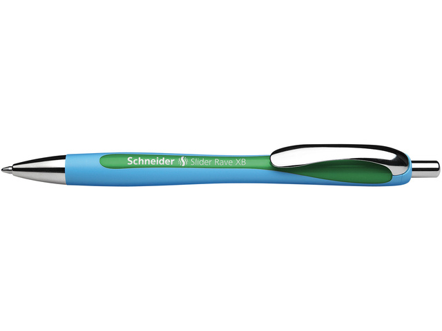Schneider balpen Slider Rave XB, groen, 1.4mm