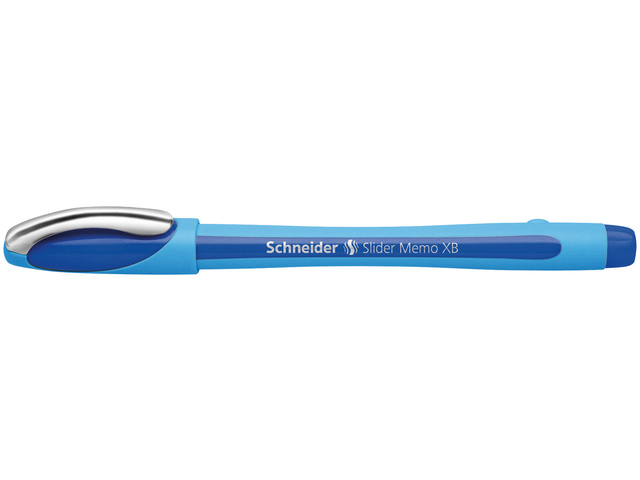 BALPEN BLAUW XB SLIDER MEMO SCHNEIDER