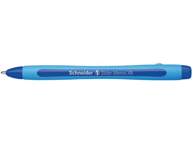 BALPEN BLAUW XB SLIDER MEMO SCHNEIDER