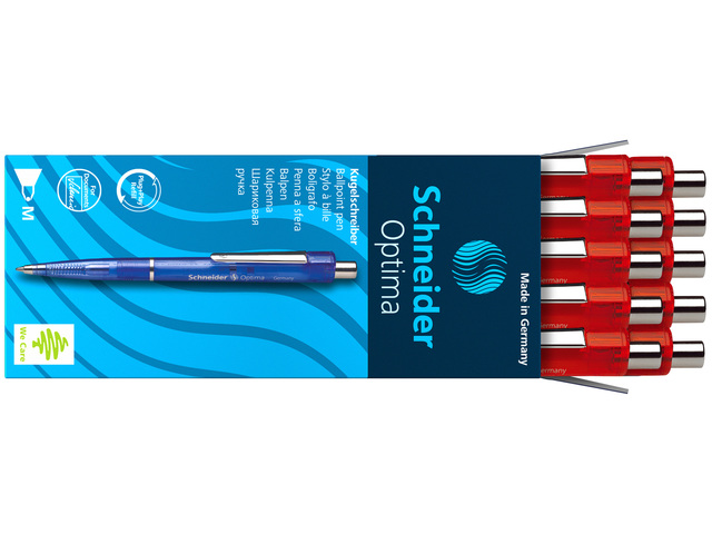 BALPEN SCHNEIDER OPTIMA (ROOD)