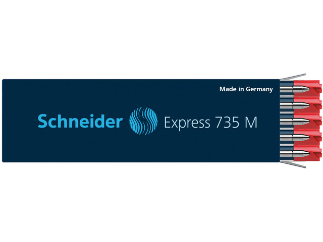 Balpenvulling Schneider-Parker Express 736 - zwart - medium