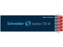 Balpenvulling Schneider-Parker Express 736 - zwart - medium