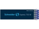 Balpenvulling Schneider-Parker Express 736 - blauw - medium