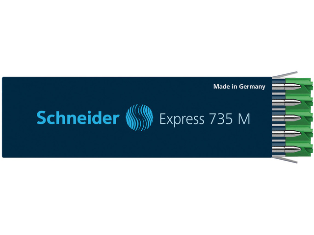 Balpenvulling Schneider-Parker Express 736 - groen- medium
