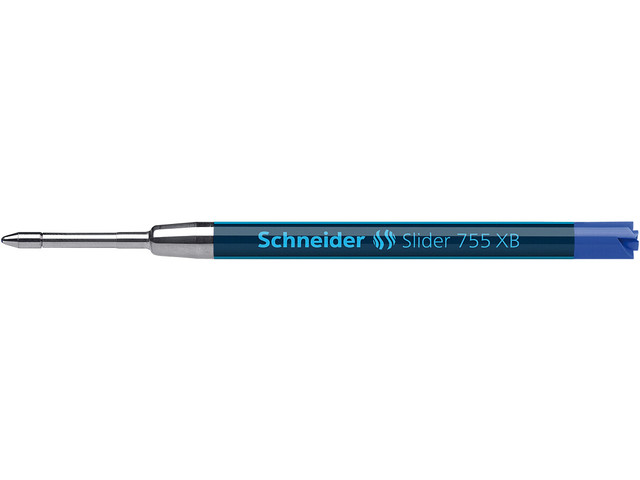 Balpenvulling Schneider-Parker Slider XB Jumbo - blauw, op blister