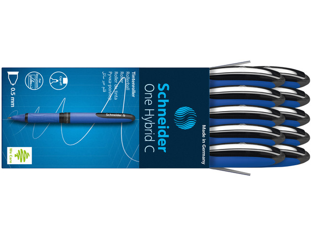 Rollerball Schneider One Hybrid C 0,5mm zwart