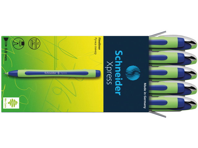 Fineliner Schneider Xpress 0,8mm blauw