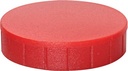 10 ST MAGNEET DAHLE (32MM, ROOD)
