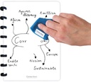 CORRECTBOOK A5 BLANCO BLAUW