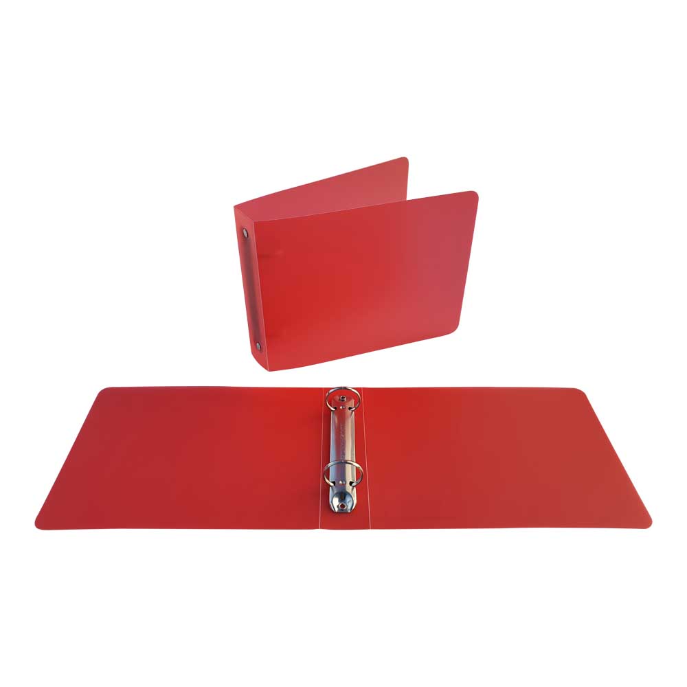 RINGMAP FICHE 2-ringen 25MM (150X200MM, ROOD)