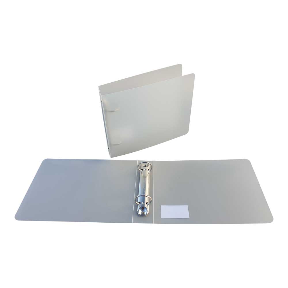 RINGMAP FICHE 2-ringen 25MM (150X260MM, WIT)