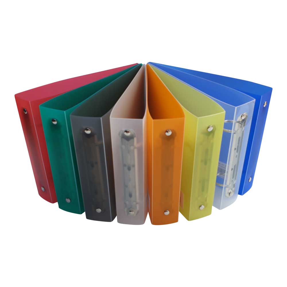 RINGMAP FICHE 2-ringen 25MM (150X260MM, WIT)