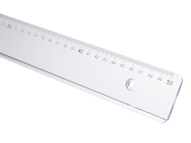 PLASTIEKLAT GEO COLLEGE ARISTO (50CM)