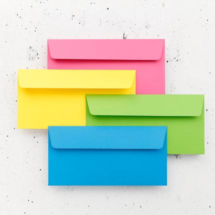 OMSLAGEN 20 STUKS (110X220MM, FUCHSIAROZE)