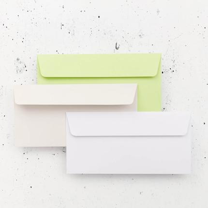 OMSLAGEN 20 STUKS (110X220MM, WIT)